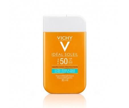 Vichy Idéal Soleil Fluido Ultra Leggero e Fresco SPF 50 - Protezione viso e corpo - 30 ml