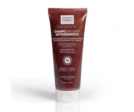 Martiderm - Hair System 3GF - Shampoo anticaduta antiseborroico - 200 ml 