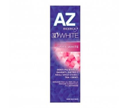 AZ 3D White UltraWhite Dentifricio Sbiancante 65+10 ml