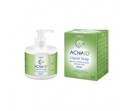 Acnaid sapone liquido detergente viso e corpo per pelle acneica 300 mL