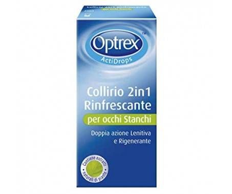 Optrex ActiDrops - Collirio 2in1 rinfrescante per occhi stanchi - 10 ml