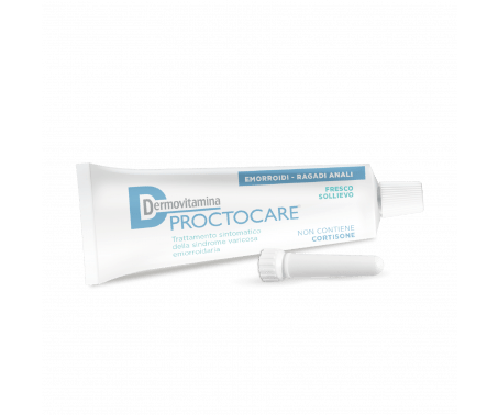 Dermovitamina Proctocare - Crema per Emorroidi e Ragadi Anali - 30 ml
