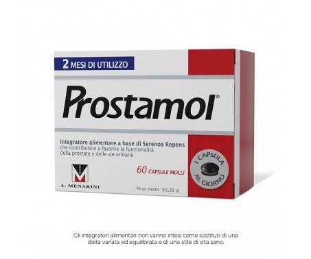 Prostamol - Integratore per la Prostata - 60 Capsule Molli