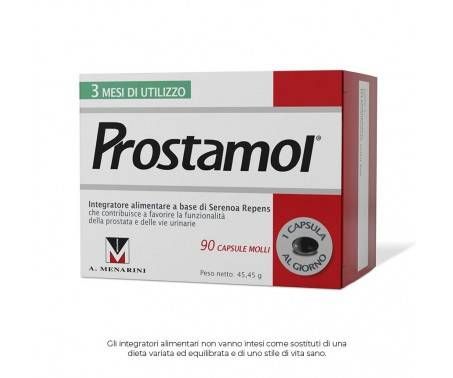 Prostamol Integratore Prostata e Vie Urinarie 90 Capsule Molli