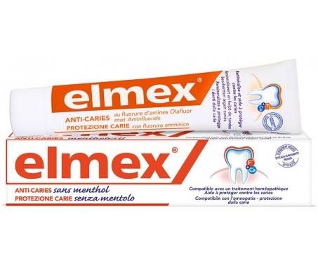Elmex Senza Mentolo Dentifricio Anti-placca 75 ml