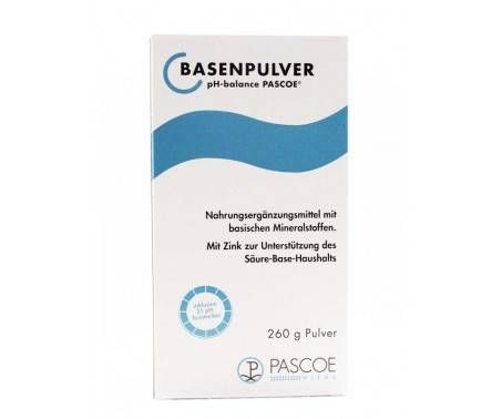 Basenpulver Pascoe - Integratore di sali minerali - 260 g