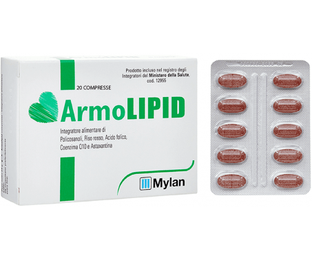 ArmoLIPID - Integratore per ridurre i livelli di colesterolo - 20 Compresse