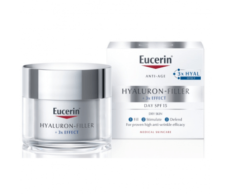 Eucerin Hyaluron-Filler Giorno - Crema antirughe per pelle secca - 50 ml