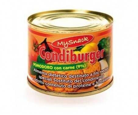 My Snack Condiburger Pomodori + Carne 200 g