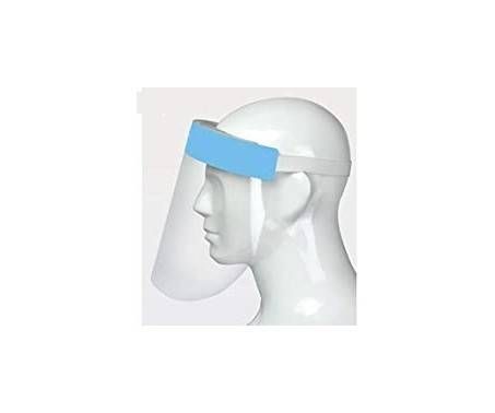 FACE SHIELD - Visiera paraschizzi Protezione viso in PVC 19mm bianco