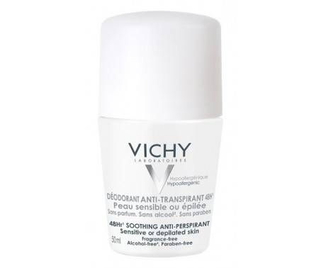 Vichy Deodorante anti -traspirante 48H - Pelle sensibile o depilata 50 ml
