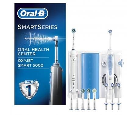 Oral-B 0C210XY Smart Serium Idropulitore Oxyvet + Spazzolino elettrico ricaricabile Smart 5000