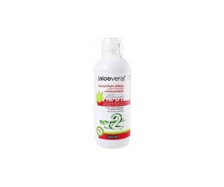 Zuccari Aloevera2 Succo + Antiossidanti Integratore 1 Lt