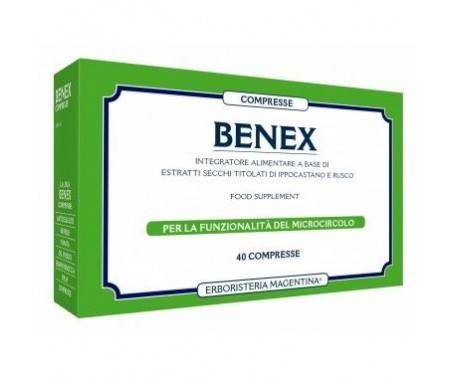 Benex - Integratore per la funzionalità del microcircolo - 40 compresse