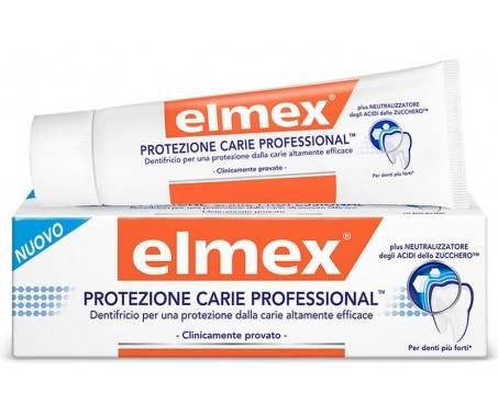 Elmex Protezione Carie Professional - Dentifricio anti-carie 75 ml