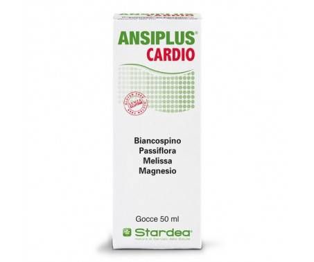 Ansiplus Cardio Gocce Integratore Benessere Cardiovascolare 50 ml