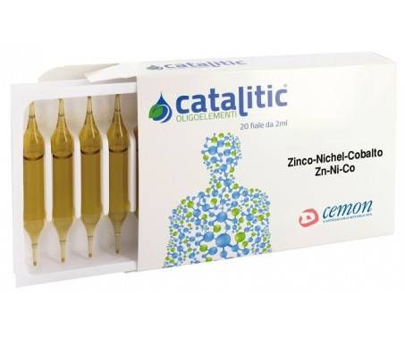 Cemon Catalitic Oligoelementi Zinco-Nichel-Cobalto 20 Fiale da 2 ml