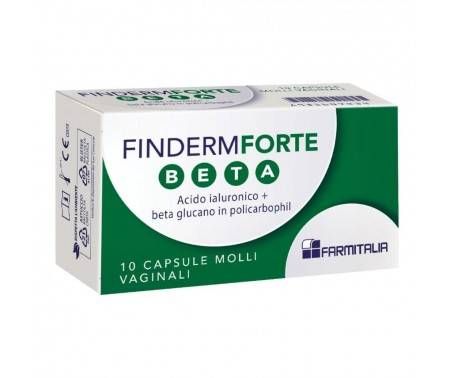 Finderm Forte Beta 10 capsule vaginali con Acido Ialuronico 