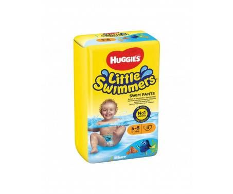 Huggies Little Swimmers Pannolino Costumino Bambini Taglia Large 12-18 Kg 11 Pannolini