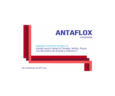 Antaflox Integratore 20 Compresse