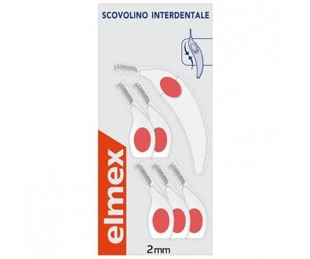 Elmex Scovolino Interdentale 2 mm + Manico 6 Scovolini
