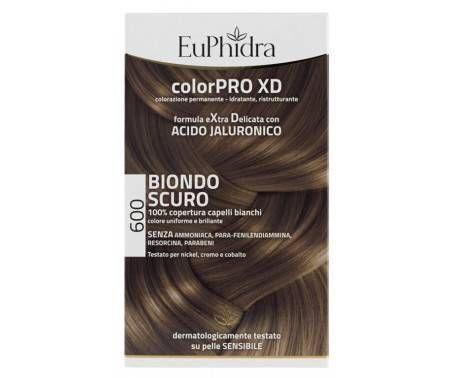 Euphidra ColorPRO XD 600 Biondo Scuro Tintura Extra Delicata