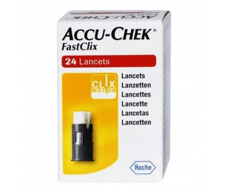 Accu-Chek Fastclix Lancette Pungidito - 24 Pezzi