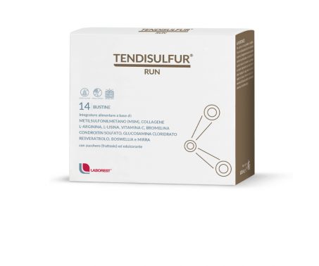 Tendisulfur Run Integratore contro Tendinite 14 Bustine