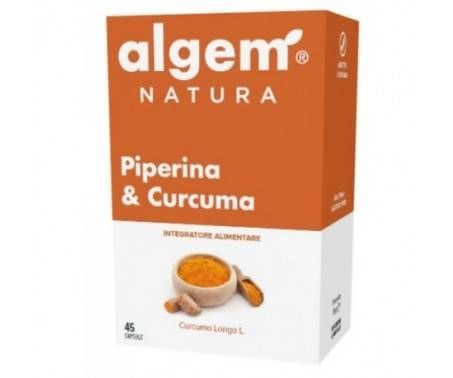 Piperina&Curcuma - Integratore antiossidante - 45 Capsule