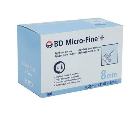 BD Microfine Ago 31G 8mm 100 Pezzi
