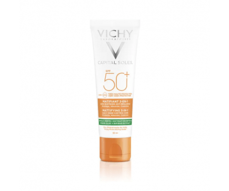 Vichy Capital Soleil Solare Crema Viso Anti Acne Purificante 50+SPF 50 mL
