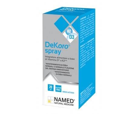 Dekoro Spray + Integratore di Vitamina D e K2 20 mL 