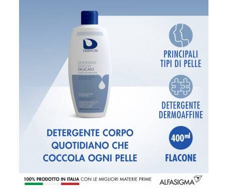 Dermon Dermondel Detergente Docciaschiuma Delicato Alla Vitamina E 400 Ml