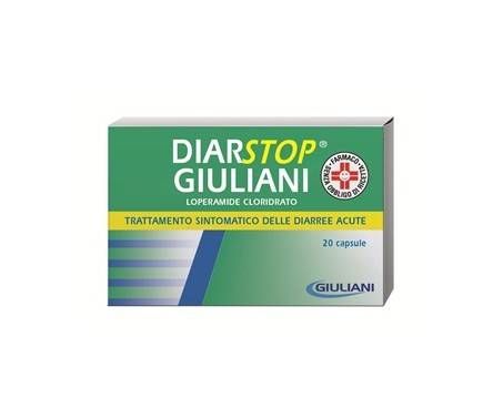 Diarstop 1,5mg Loperamide cloridrato Diarrea Acuta 20 Capsule