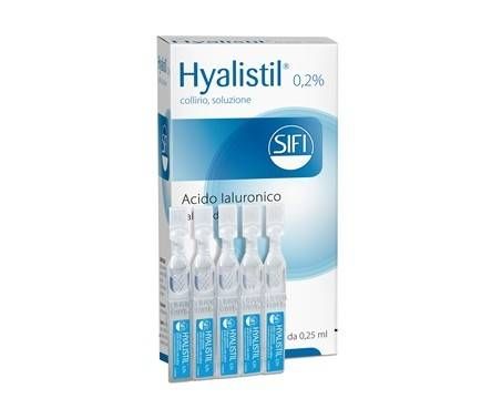 Hyalistil 0,2% Collirio Soluzione Oftalmica 20 Contenitori Monodose da 0,25 ml