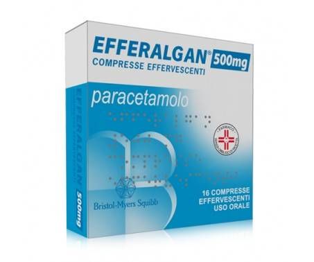 Efferalgan 500 Mg Paracetamolo 16 Compresse Effervescenti