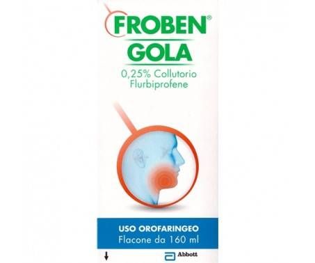 Froben Gola Colluttorio - 0.25% Flurbiprofene - 160 ml