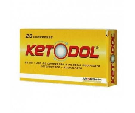 Ketodol - 20 compresse - 25mg + 200mg