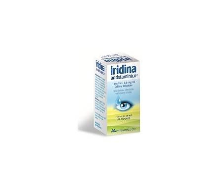 Iridina Antistaminico 10 mg + 8 mg Tonzilamina cloridrato Collirio 10 ml