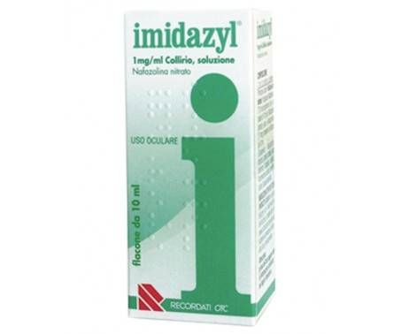 Imidazyl Collirio 0,1% Nafazolina Decongestionante Flacone 10 ml