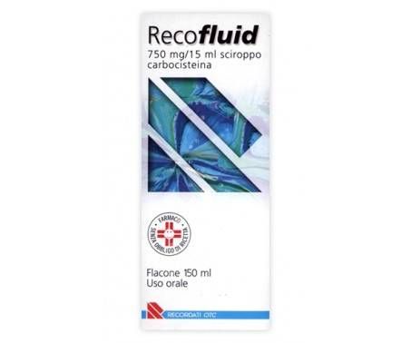 Recofluid 750mg/15ml Carbocisteina Sciroppo Mucolitico 150 ml