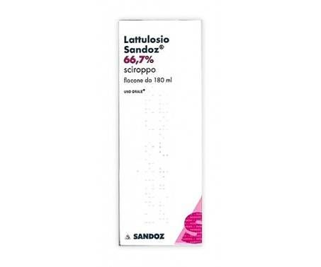 Lattulosio Sandoz - Sciroppo Stitichezza - Flacone 180 ml