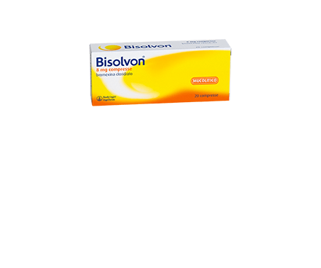 Bisolvon - Mucolitico per tosse grassa - 20 compresse - 8 mg