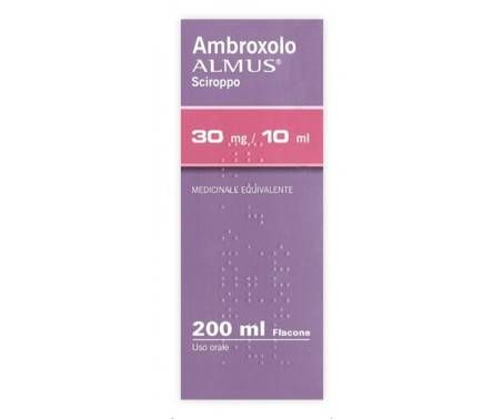 Ambroxolo Almus Sciroppo 30 mg/10 ml Flacone 200 ml