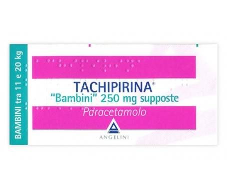 Tachipirina 250 mg - 10 Supposte per bambini