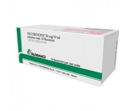 Decorenone 50 Soluzione Orale 50 mg Ubidecarenone 10 Flaconcini