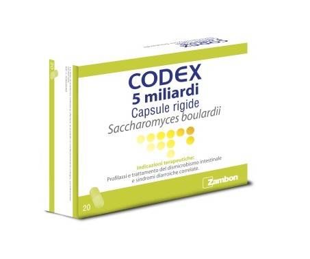 Codex 5 miliardi - 20 Capsule 250 mg