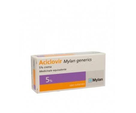 Aciclovir Mylan Crema 5% 3g