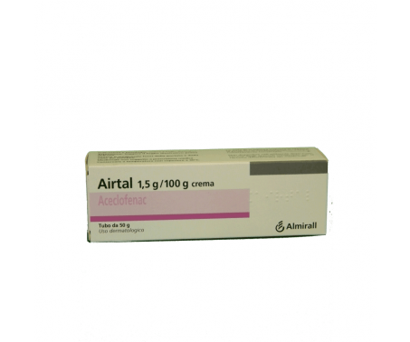 Airtal 1,5g / 100g Aceclofenac Crema Antidolorifica 50 g