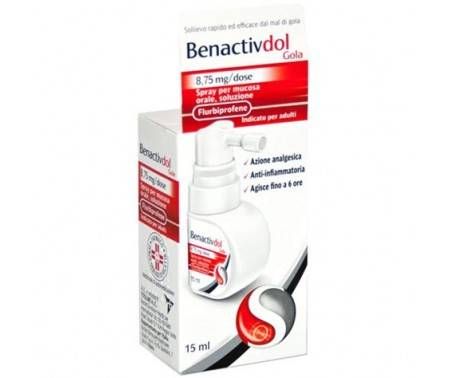Benactivdol Gola Spray Per Mucosa Orale 15 ml